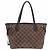 Borsa Tote Louis Vuitton Neverfull Marrone Damier ebene