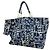Chanel Tote Bag aus Navy-Canvas Marineblau