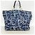 Chanel Tote Bag aus Navy-Canvas Marineblau - Ansicht 10