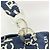 Chanel Tote Bag aus Navy-Canvas Marineblau - Ansicht 9