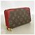 Louis Vuitton Monogram Zippy Wallet Retiro Marrone Fuschia - vista 2