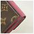 Louis Vuitton Monogram Portefeuille Pallas Compact Wallet Marrone Viola scuro - vista 7