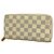 Louis Vuitton Damier Azur Zippy Wallet Weiß