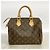 Borsa Louis Vuitton Monogram Speedy 25 Marrone - vista 11