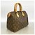 Borsa Louis Vuitton Monogram Speedy 25 Marrone - vista 2