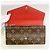 Louis Vuitton Monogram Portefeuille Sarah Long Wallet Red - view 10