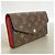 Louis Vuitton Monogram Portefeuille Sarah Long Wallet Red - view 2