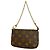 Louis Vuitton Monogram Mini Pochette Accessoires Marrone