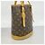 Borsa Tote Louis Vuitton Monogram Bucket PM Marrone - vista 2