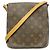 Borsa a tracolla Louis Vuitton Monogram Musette Salsa Marrone