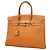 Hermès Borsa Hermes Birkin 35 Togo Gold D'oro