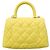 Borsa Chanel gialla Giallo - vista 9