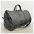 Louis Vuitton Boston Monogram Eclipse Keepall Bandoulière 55 Nero - vista 2