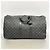Louis Vuitton Boston Monogram Eclipse Keepall Bandoulière 55 Nero - vista 9