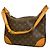 Borsa a tracolla Louis Vuitton Monogram Boulogne 30 Marrone
