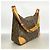 Borsa a tracolla Louis Vuitton Monogram Boulogne 30 Marrone - vista 2
