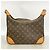 Borsa a tracolla Louis Vuitton Monogram Boulogne 30 Marrone - vista 9