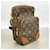 Bolso de hombro Louis Vuitton Monogram Amazon Castaño  - vista 2