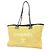 Chanel Deauville Chain Tote Bag Black Beige