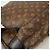 Zaino Louis Vuitton Monogram Macassar Christopher MM Marrone - vista 10