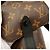 Zaino Louis Vuitton Monogram Macassar Christopher MM Marrone - vista 8