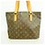 Borsa Cabas Piano Monogram Louis Vuitton M51148 Marrone - vista 12