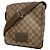 Borsa a tracolla Louis Vuitton Damier Brooklyn PM - Ebene Damier ebene