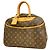 Borsa Louis Vuitton Monogram Deauville Marrone