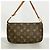 Borsa Pochette Accessoires Monogram Louis Vuitton Marrone - vista 10