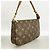 Borsa Pochette Accessoires Monogram Louis Vuitton Marrone - vista 2