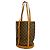 Borsa Tote Louis Vuitton Monogram Bucket GM Marrone