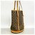 Borsa Tote Louis Vuitton Monogram Bucket GM Marrone - vista 2