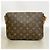 Borsa a tracolla Louis Vuitton Monogram Musette Tango con tracolla corta Marrone - vista 10