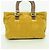 Borsa Fendi in velluto a coste ocra Rosso - vista 11