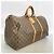 Louis Vuitton Brown Boston Monogram Keepall 60 Marrone - vista 2