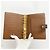 Funda de agenda Louis Vuitton Monogram Agenda MM Castaño - vista 3