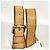 Borsa a tracolla Louis Vuitton Monogram Musette Tango Marrone - vista 9