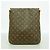 Borsa a tracolla Louis Vuitton Monogram Musette Marrone - vista 11