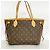 Borsa Tote Louis Vuitton Monogram Neverfull PM Marrone - vista 11