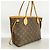 Borsa Tote Louis Vuitton Monogram Neverfull PM Marrone - vista 2