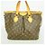 Borsa Louis Vuitton Monogram Palermo PM Marrone - vista 11