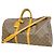 Louis Vuitton Boston Monogram Keepall Bandoulière 55 Marrone