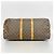 Louis Vuitton Boston Monogram Keepall Bandoulière 55 Marrone - vista 3