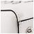Borsa Convertible Fendi DotCom in Pelle Whipstitch Medium Bianco - vista 6