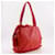 Loewe Flamenco Leather Medium Rosso - vista 2
