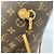 Borsa Tote Louis Vuitton Monogram Neverfull MM Marrone Fuschia - vista 6