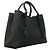 Borsa Louis Vuitton Monogram Empreinte Babylon Tote PM Nero - vista 2