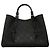 Borsa Louis Vuitton Monogram Empreinte Babylon Tote PM Nero - vista 8