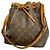 Noe Borsa a tracolla Louis Vuitton Monogram Petit Noé Marrone