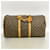 Louis Vuitton Boston Monogram Keepall 55 Marrone  - vista 13